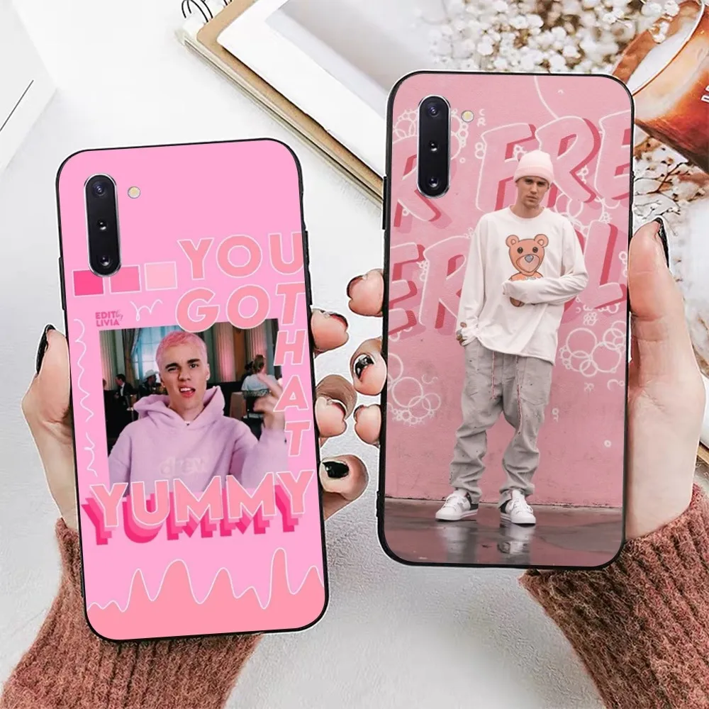 Fashion Justin Bieber Phone Case For Samsung Note 8 9 10 20 pro plus lite M 10 11 20 30 21 31 51 A 21 22 42 02 03