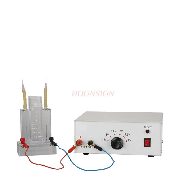 1set Complete set of chemical teaching instruments for hydrogen and oxygen production in water electrolysis laboratory