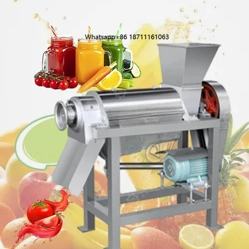 Industrial Large-Capacity Spiral Juicer Machine for Fruit and Vegetable Press Juicer