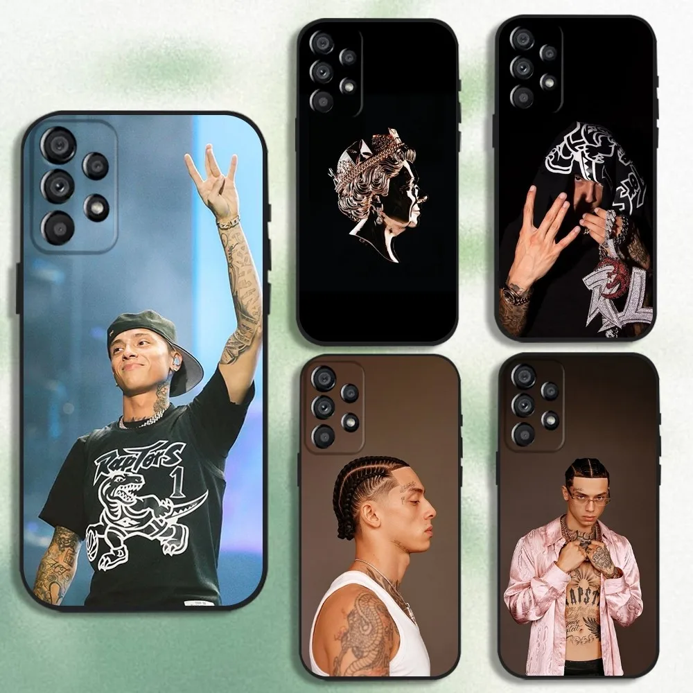 

Central Cee Phone Case For Samsung Galaxy A20,A21s,A22,A31,A32,A52,A53,A72,73,A80 Soft Black Cover