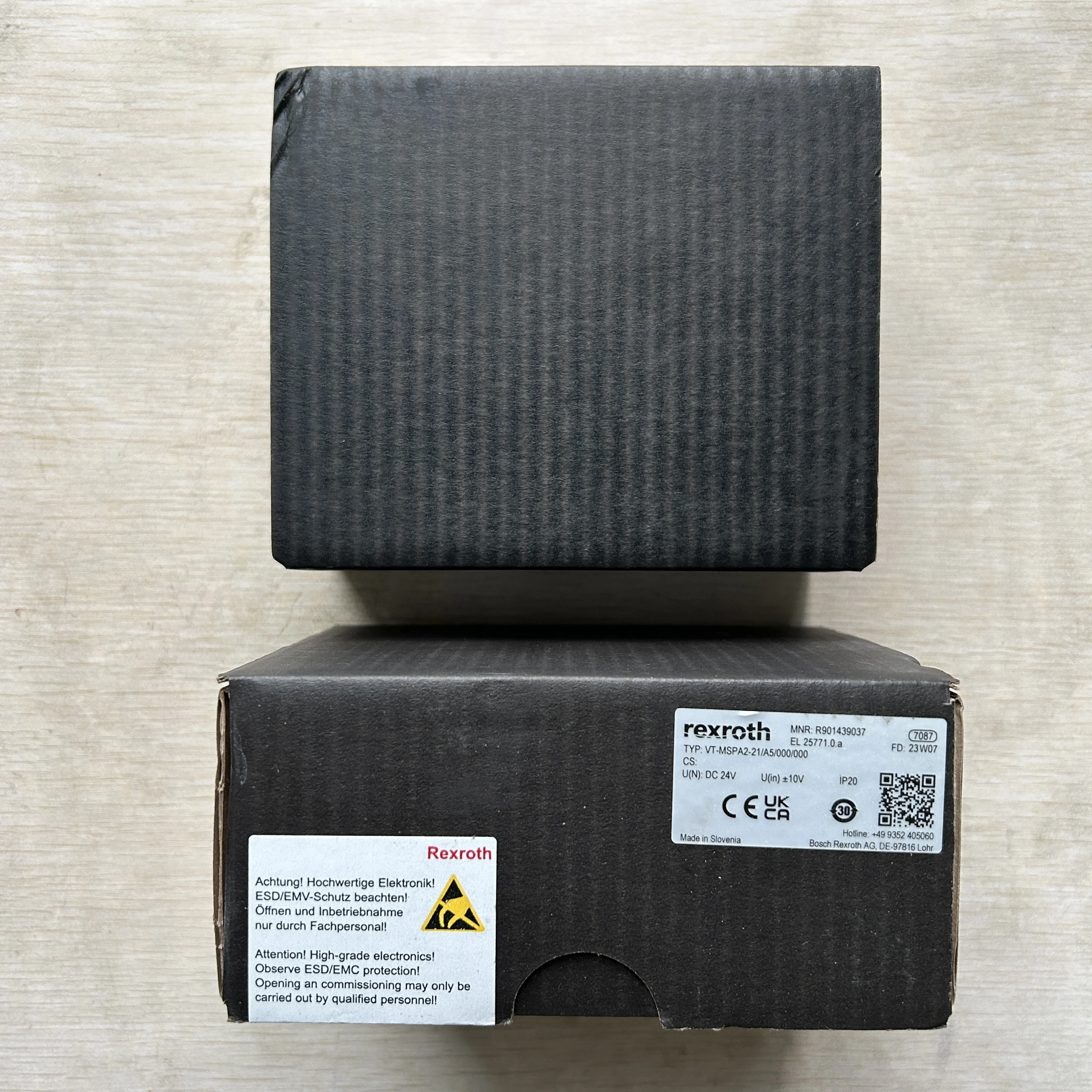 rex  roth VT-MSPA2-21/A5/000/000 Amplifier DC24V Professional Audio Video Lighting Made in Slovenia Model R901439037