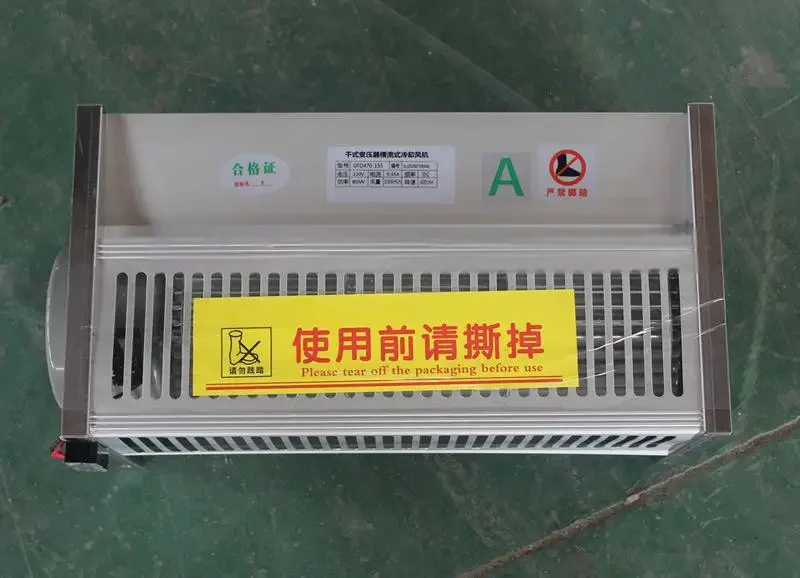 Trockentyp-Transformator mit oberem Blasventilator