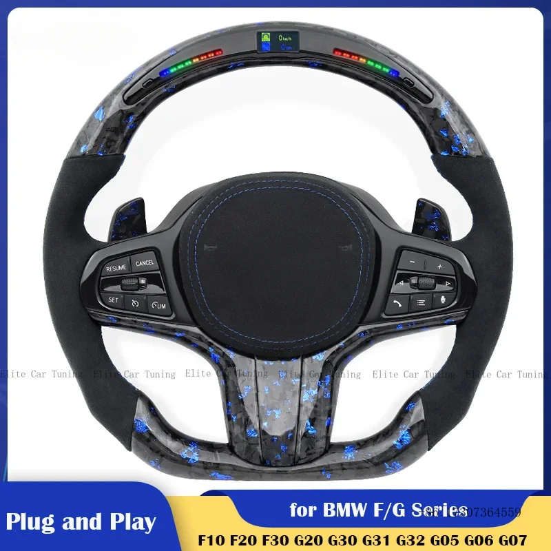 

Forged Carbon Steering Wheel for BMW F/G Class G01 G02 G05 G06 G07 G08 G11 G12 G14 G15 G16 G17 G20 G29 G30 G31 G32 F10 F20 F30