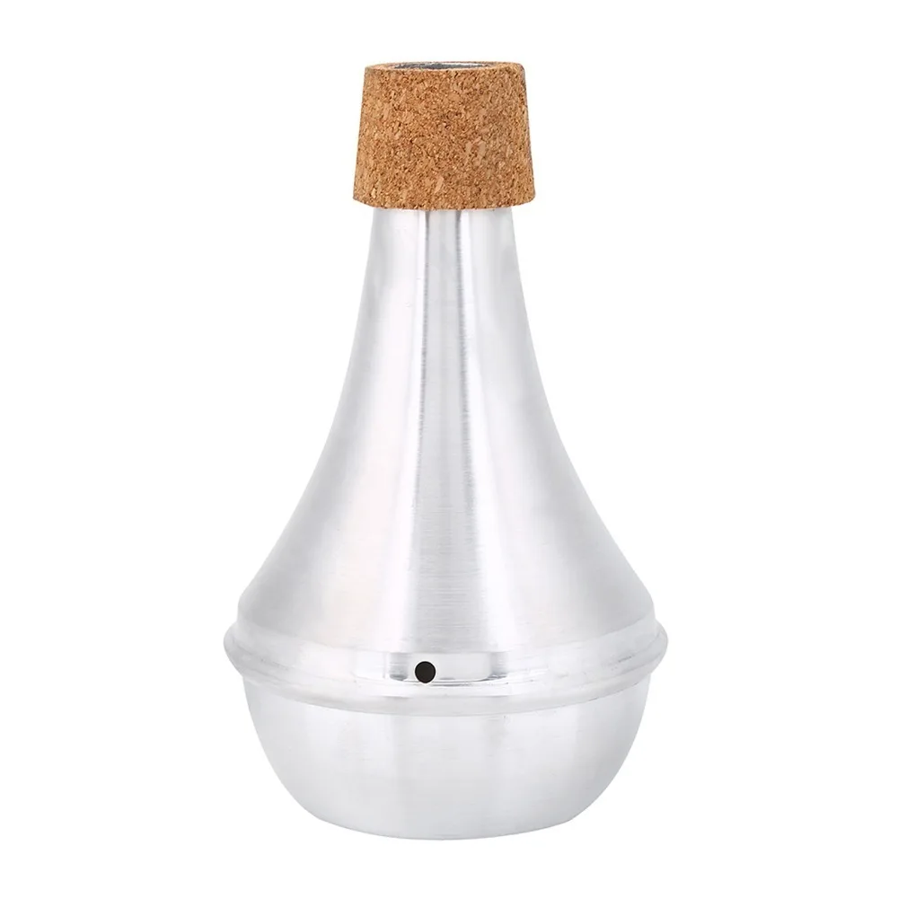 

Aluminum Alloy Trumpet Mute​ ​Practice Music Enhancement​ ​Brass Mute​ ​Cork Construction​ ​Aluminum Mute​