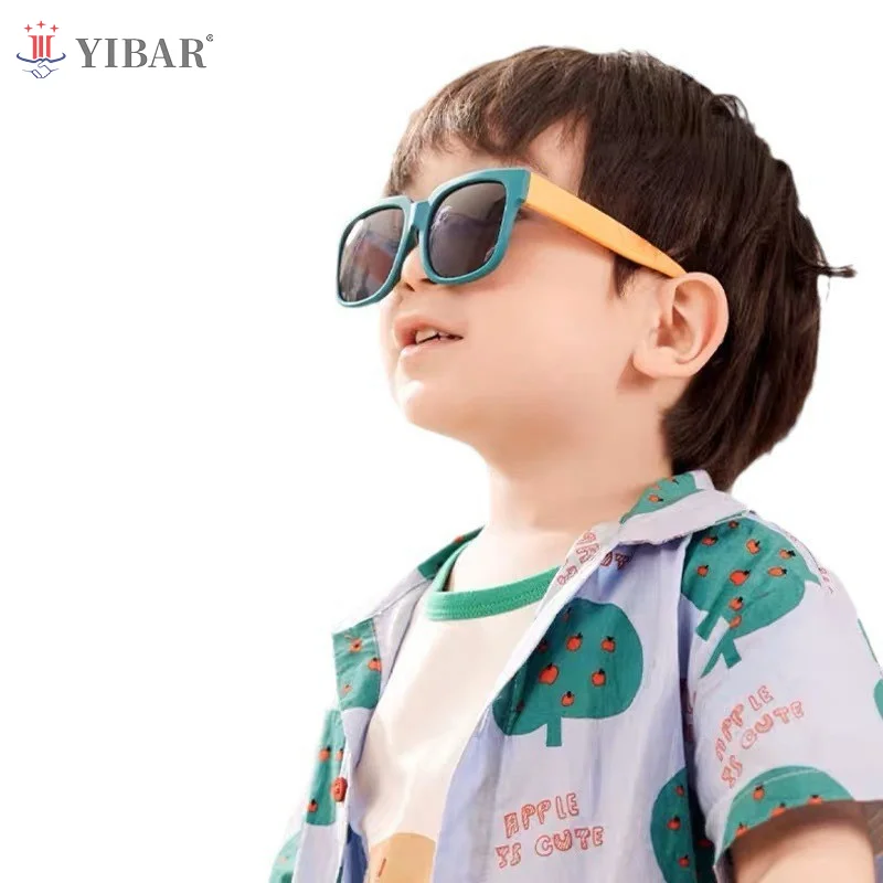 Folding Children's Sunglasses, Boys And Girls' Sunshade, UV Resistant Glasses, Baby Sunglasses, Girls' Fashion, Boys' Trend