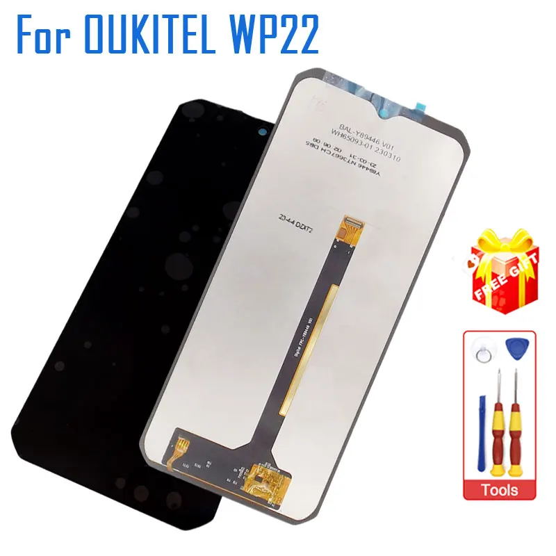 New Original OUKITEL WP22 LCD Display Touch Screen Digitizer Display Repair Accessories For OUKITEL WP22 Smart Phone