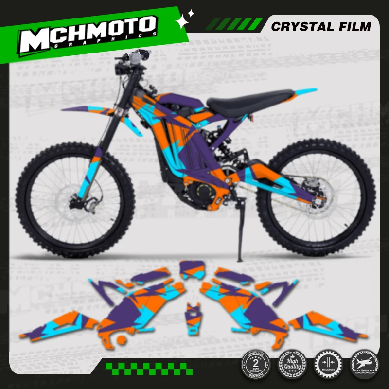 

Комплект графических наклеек и наклеек MCHMFG для мотоциклетной команды Surron Sur-ron Light Bee X S 3C 2021-2024-004