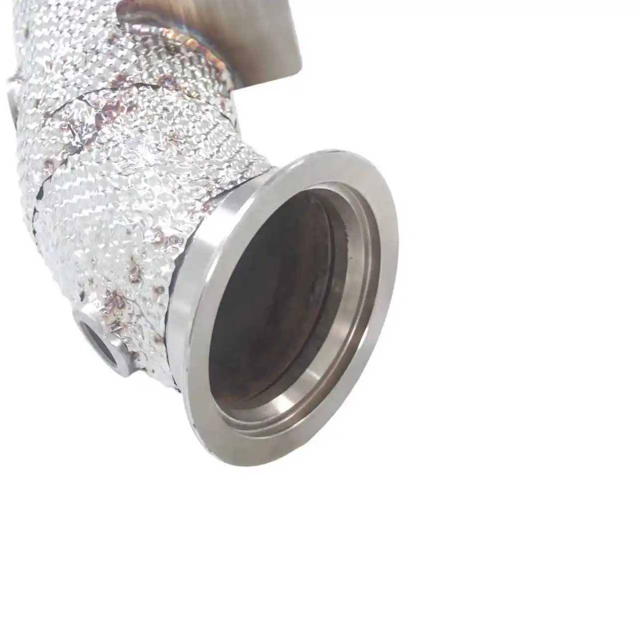 

Выхлоп GFC/Для 2017-2021 Mercedes-Benz E350 2.0T W213 даунпайп без кошки с изолированной выхлопной головкой из нержавеющей стали