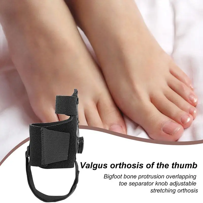 Bunion Brace Adjustable Big Toe Straightener Hallux Valgus Orthosis Corrector Foot Care Tool