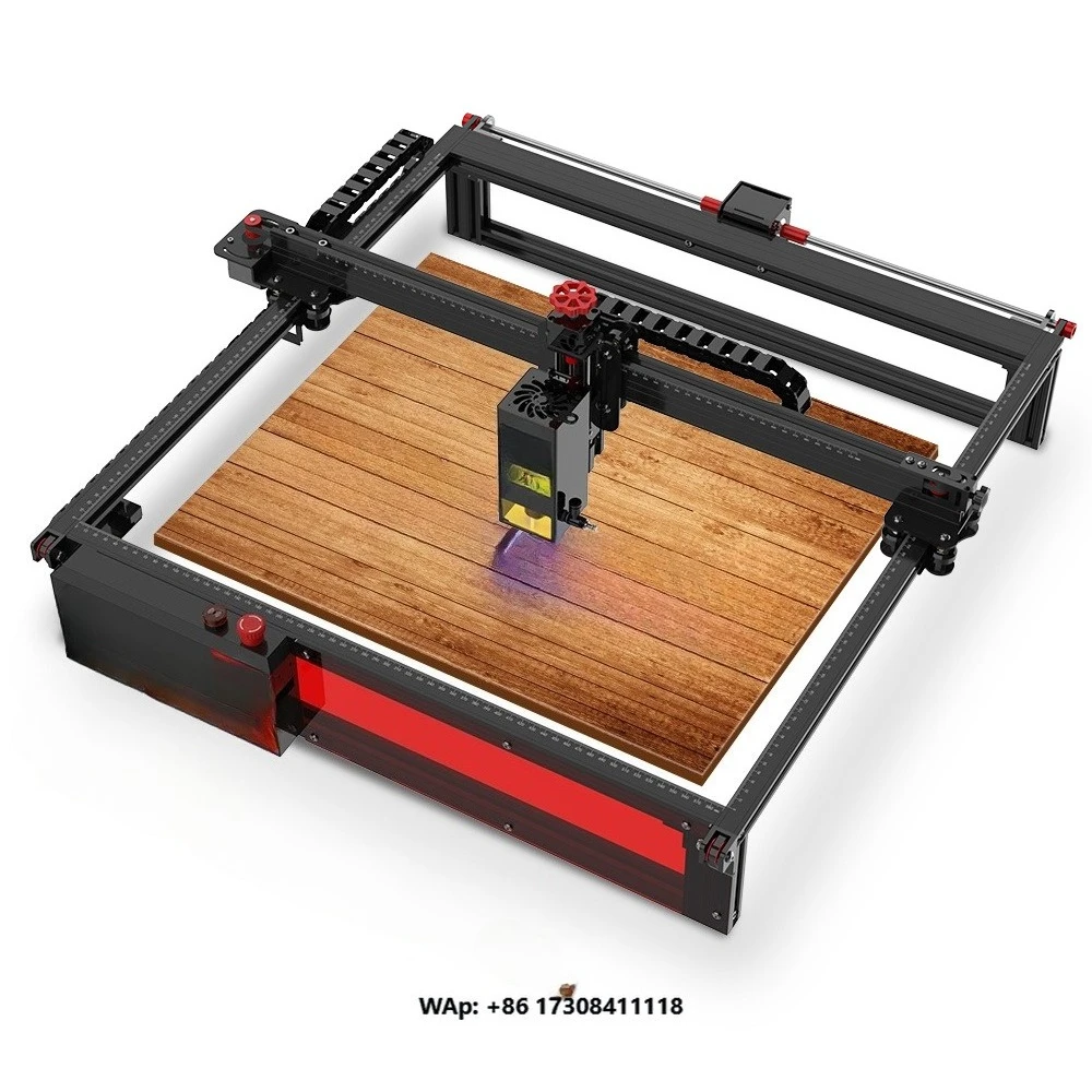 TWOTREES TS2 20 Watt Auto Focus 3d Small Diy Glass  Engraving Machine Cutting for Metal Leather Jewelry Glass