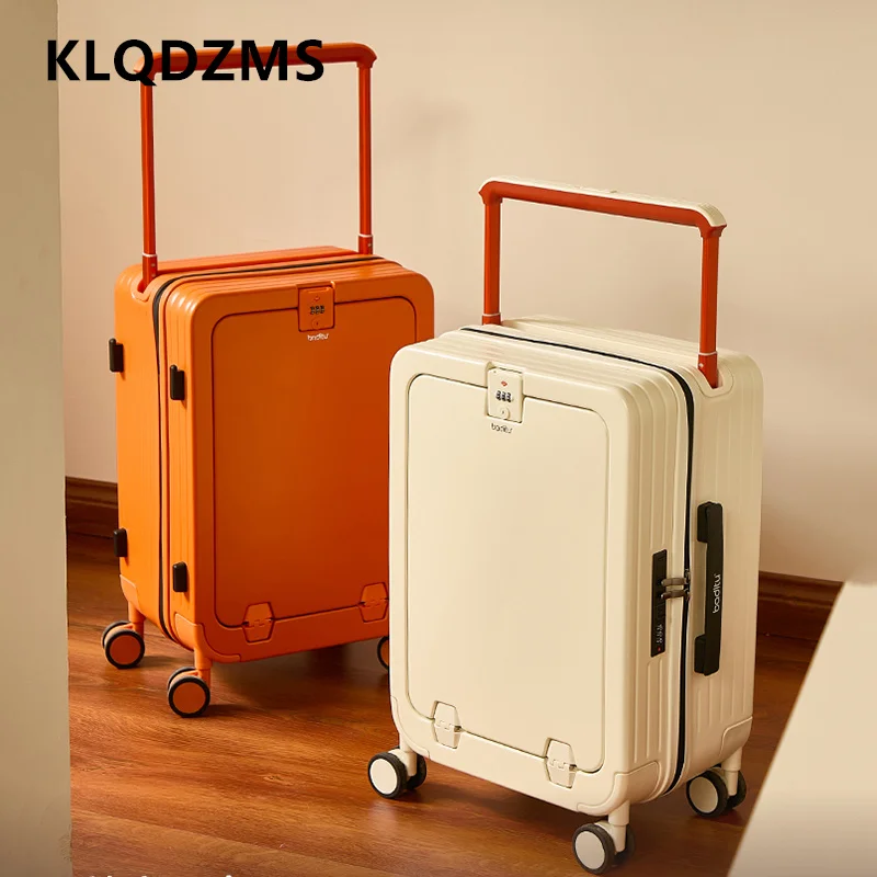 KLQDZMS Laptop Suitcase Front Opening Boarding Box 18