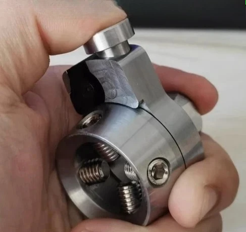 4R57T Prosthetic Accessories Adjustable Swivel Adapter Prosthetic Leg Locking Acceptance Chamber
