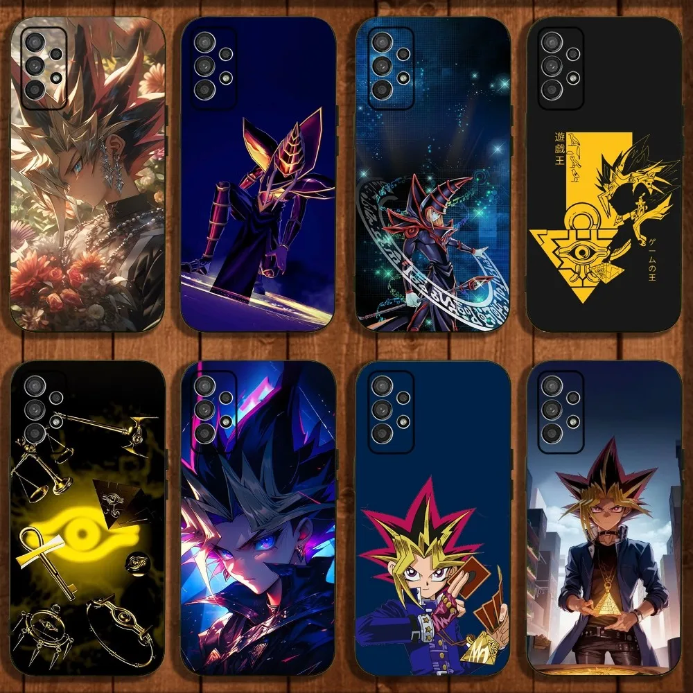 

Anime Y-Yu Gi Oh Yugioh Phone Case For Samsung Galaxy A13,A21s,A22,A31,A32,A52,A53,A71,A80,A91 Soft Black Cover