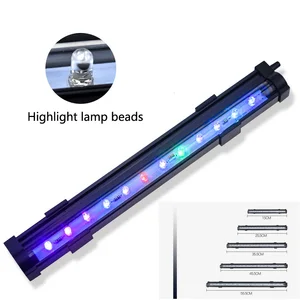 LED AIR BUBBLE LIGHT FOR FISH TANK, AQUARIUM LAMP, Underwater submersible light, color change, oxygen, aquarium 8 Main sales luminaire marine aquarium - №3