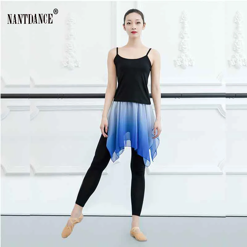 Women Dance Pant Practice Trousers Skirt Female Adult Chiffon Leggings Skirt Pants Modern Classical Dance Pants