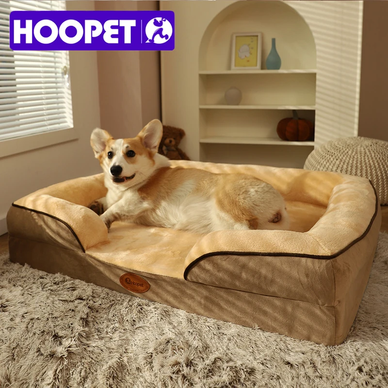 

HOOPET Dog Sleeping Beds Comfortable Mattress Warm Rectangle Nest Washable Puppy Cushion Kennel Cat Dog Baskets Pet Supplies