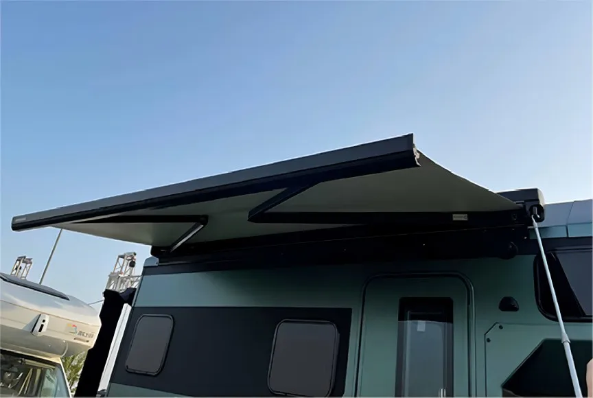 Awnlux W5500 Wohnwagen Camping Accessories All-Weather Durability Camper Trailer Cassette Manual/Motorized RV Awning
