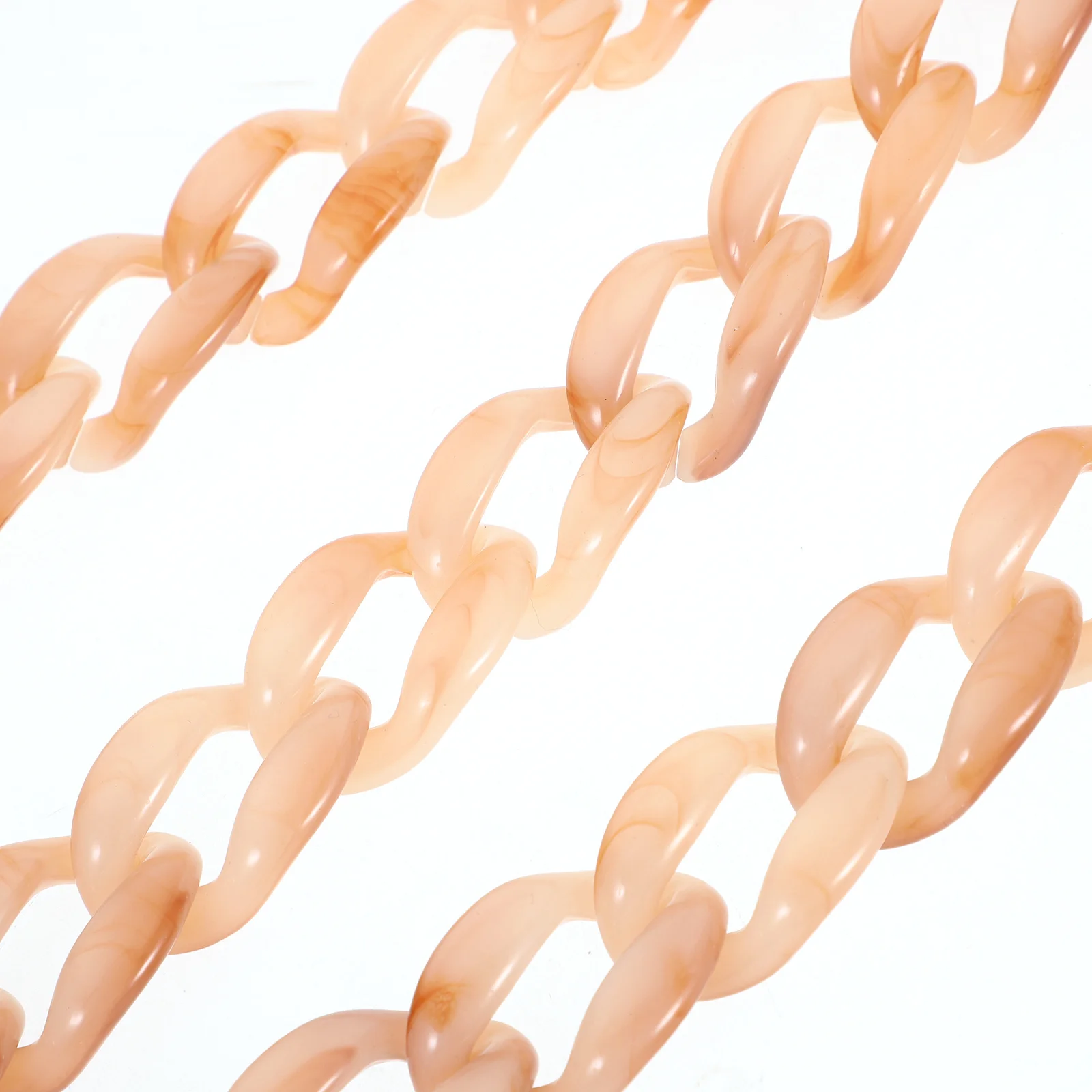 الاكريليك هيكل السمكة حقيبة سلسلة استبدال قوي انفصال محفظة حزام الكتف حقيبة يد كروس سلسلة DIY حقيبة التبعي #1