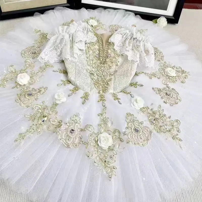 Paquita – robe tutu de Ballet, poupée féerique personnalisée, variations de la belle au bois dormant, costume de ballet pour enfants