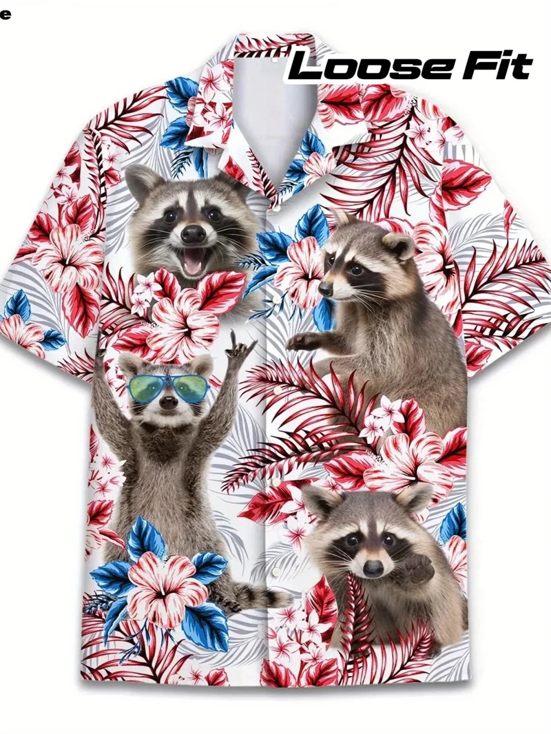 Camisa Hawaiana Tropical Vibrante para Hombre, Diseño de Palmeras Neón, Suave, Informal, para Playa o Festival, Camisas para Hombre y Mujer