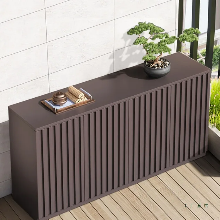 

Шкафчик из алюминиевого сплава, водонепроницаемый солнцезащитный крем, бытовой дверной шкаф для обуви, двор, балкон, шкафчик для хранения, уличный шкаф для чистки