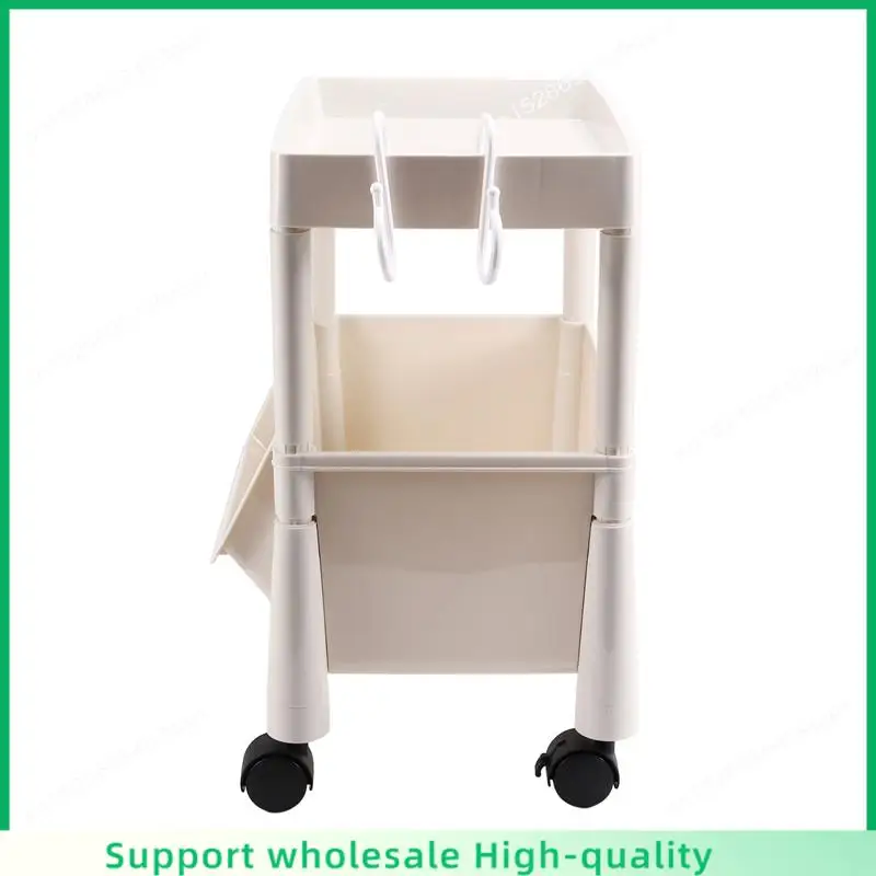 

ABSF Movable Bookshelf Storage Rack Children's Storage Rack Multi-Layer Household Trolley