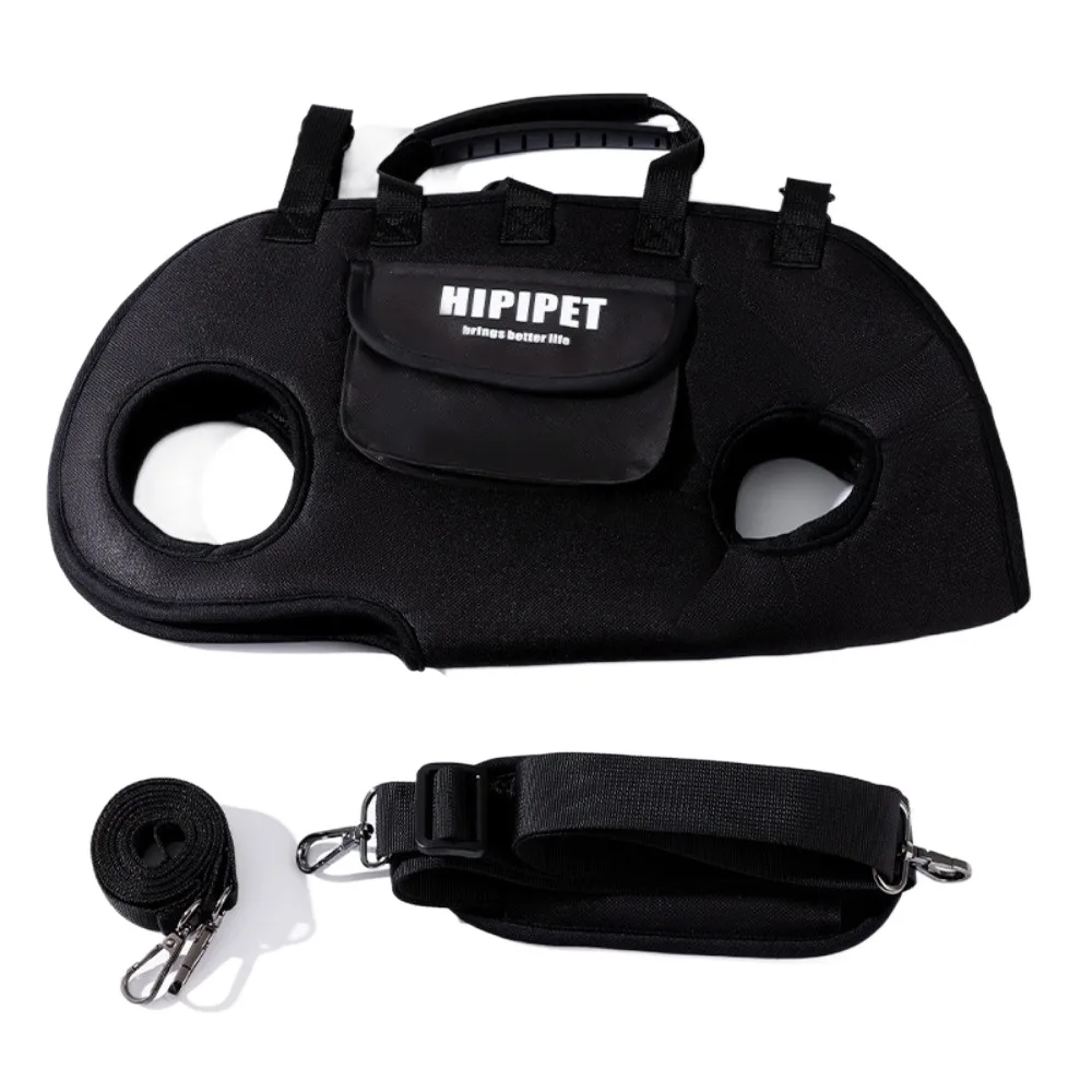 

Easy to Clean Double Shoulder Dog Carrier Backpack Breathable Adjustable Pet Strap Artifact Washable Dog Outing Bag Travel