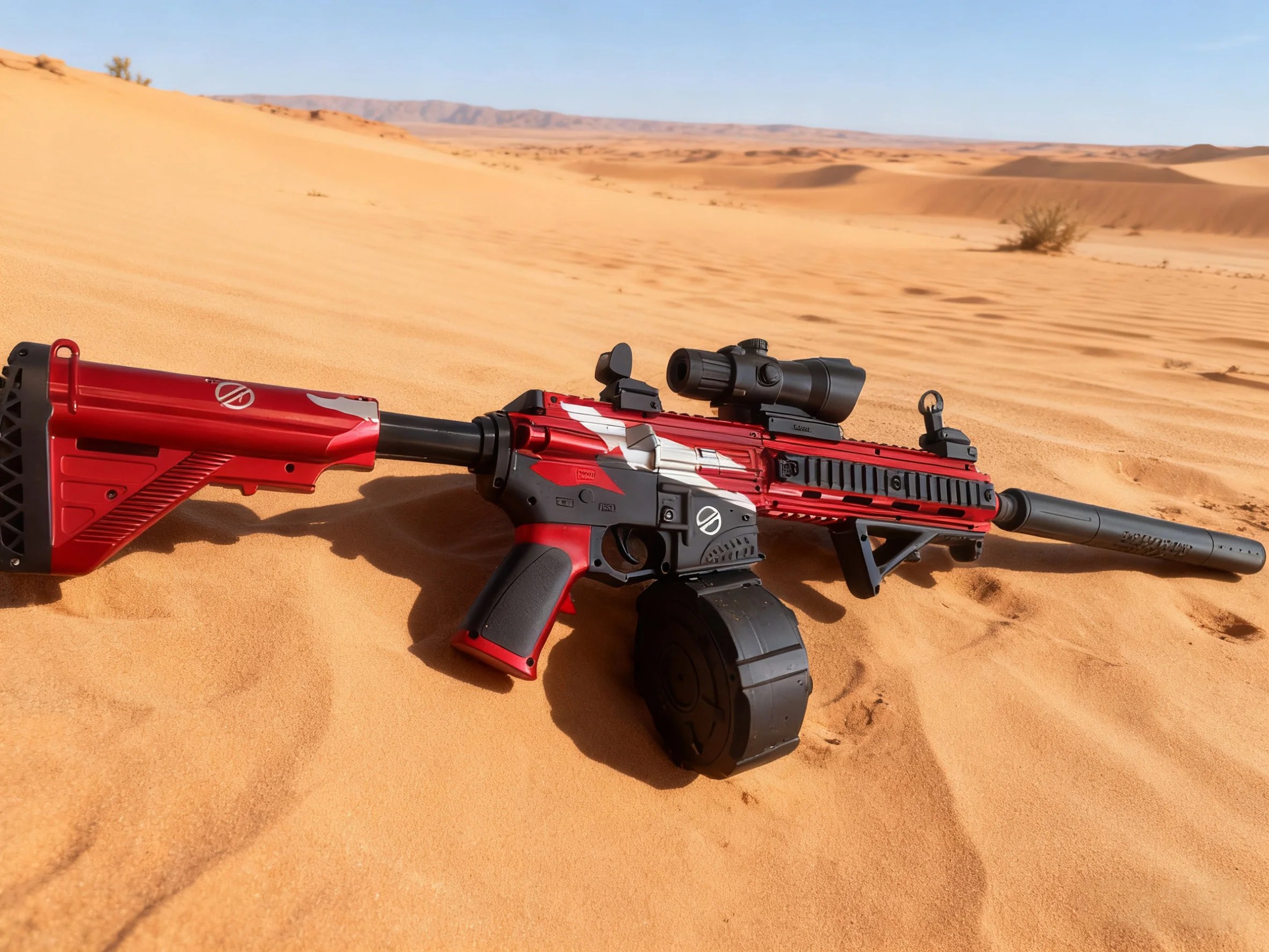 M416 젤 볼 블라스터 친구 팀 결속 안전한 야외 그룹 활동 친환경 팀 빌딩 게임 성인 청소년용