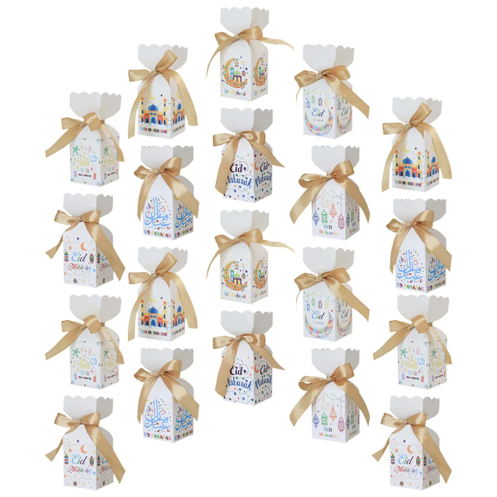 

Eid Mubarak C Vase Shape Gift Boxes Chocolate Paper C ies Packaging Container Lightweight Foldable Storage Box Decorative