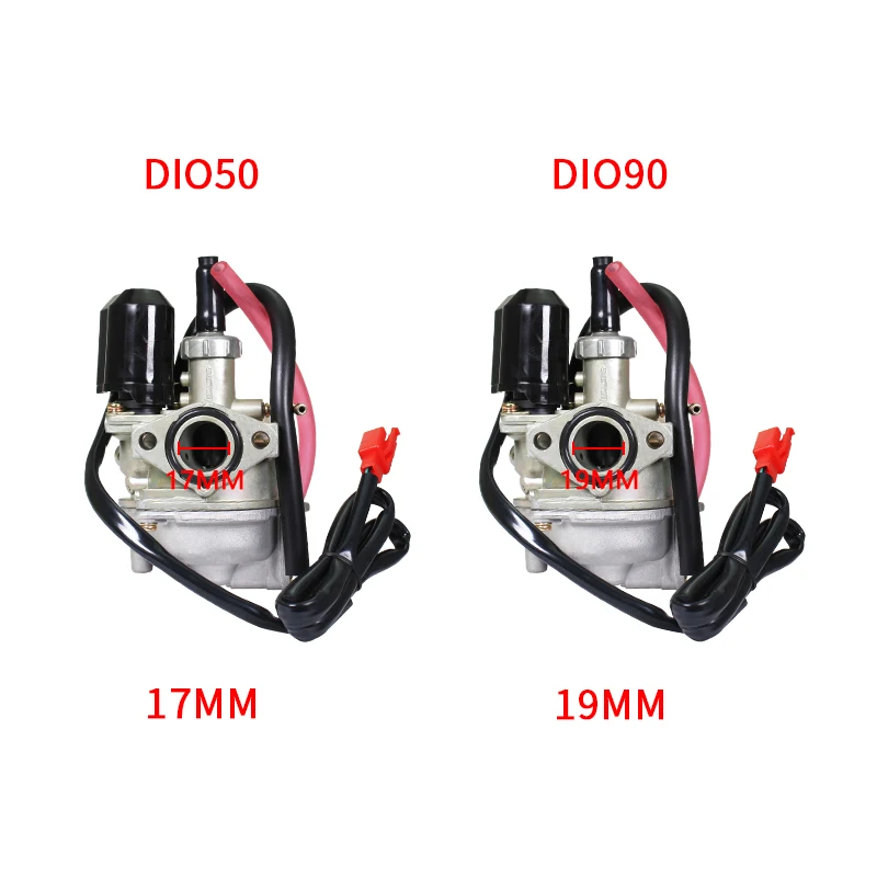 Motorcycle Carburetor DIO50 DIO90 2-Stroke Motorcycle for SA50 SK50 17MM 19MM AF18 Motorcycle Parts