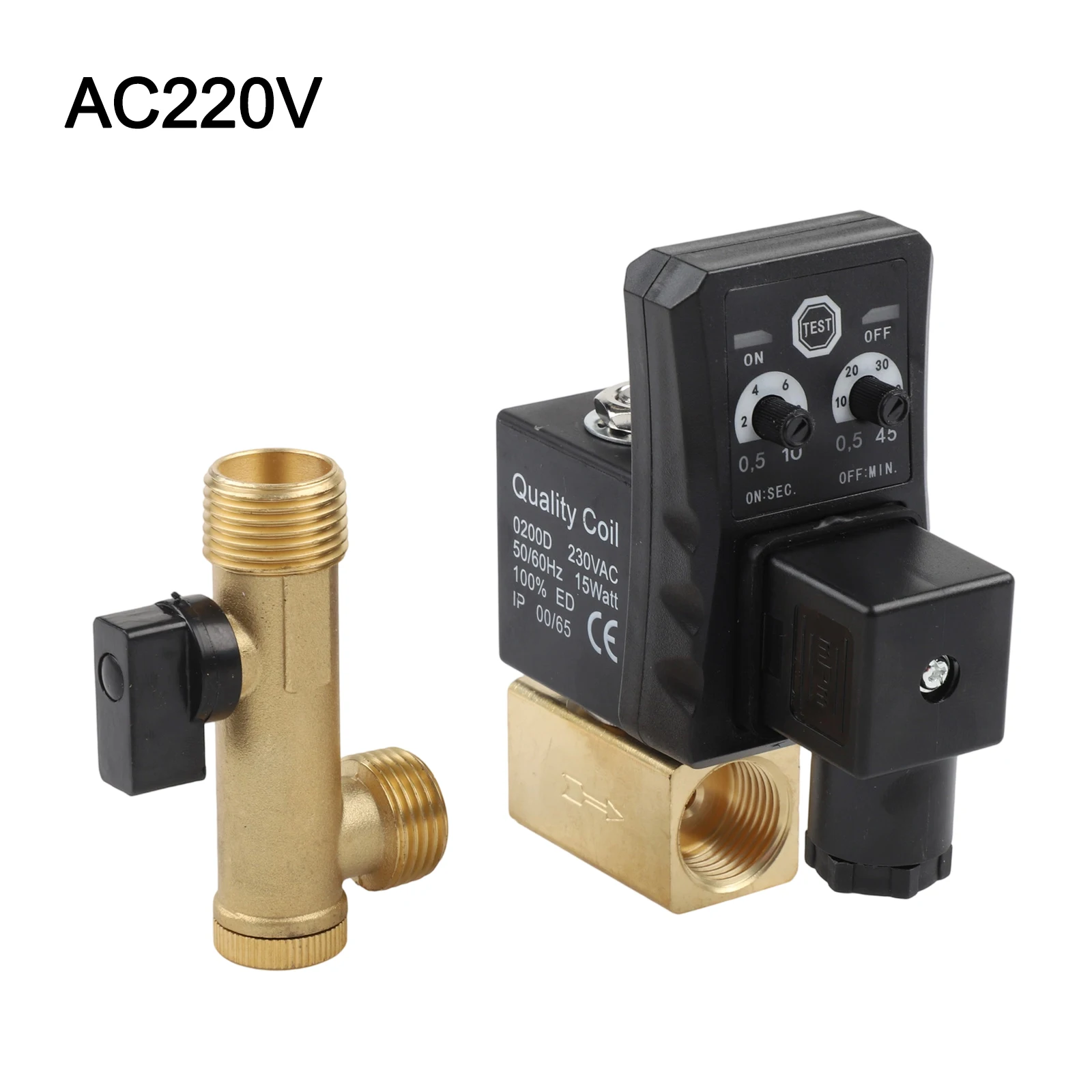 Timer Control Valve Electronic Drain Valve Optimized Performance For Efficiency Automatic Electronic Drain Valve
