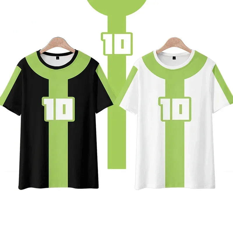 Ben10 Alien Force 3D Print T Shirt Women Men Summer Fashion Short Sleeve Funny Tshirt Ben Tennyson Graphic Tees Cosplay VGF346GF