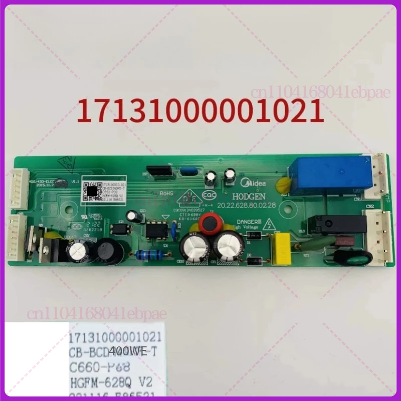 

Новая плата для печатной платы для холодильника Midea, панель управления, дисплейная плата 17131000001021 CB-BCD400WE-T CTTC-400WE-MD-PCB KB6150