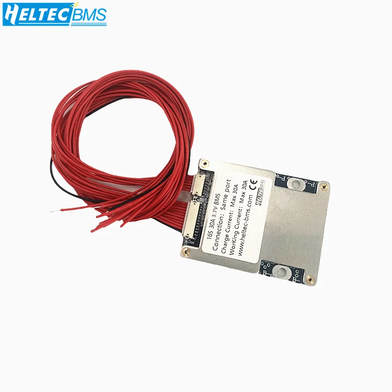 30A 40A 50A 12S 13S 14S 16S 17S 36V 48V 60V Lifepo4 Li-ion Lithium Battery Protection Board Balance BMS 3.7V 3.2V Energy Storage