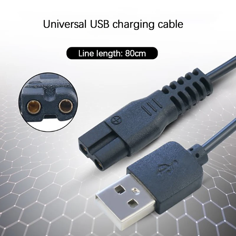 Pet Electric Shaver USB Charging Cable Power Cord Charger Electric Adapter For C6/C7 Hair Trimmer Charging Line Spare Parts