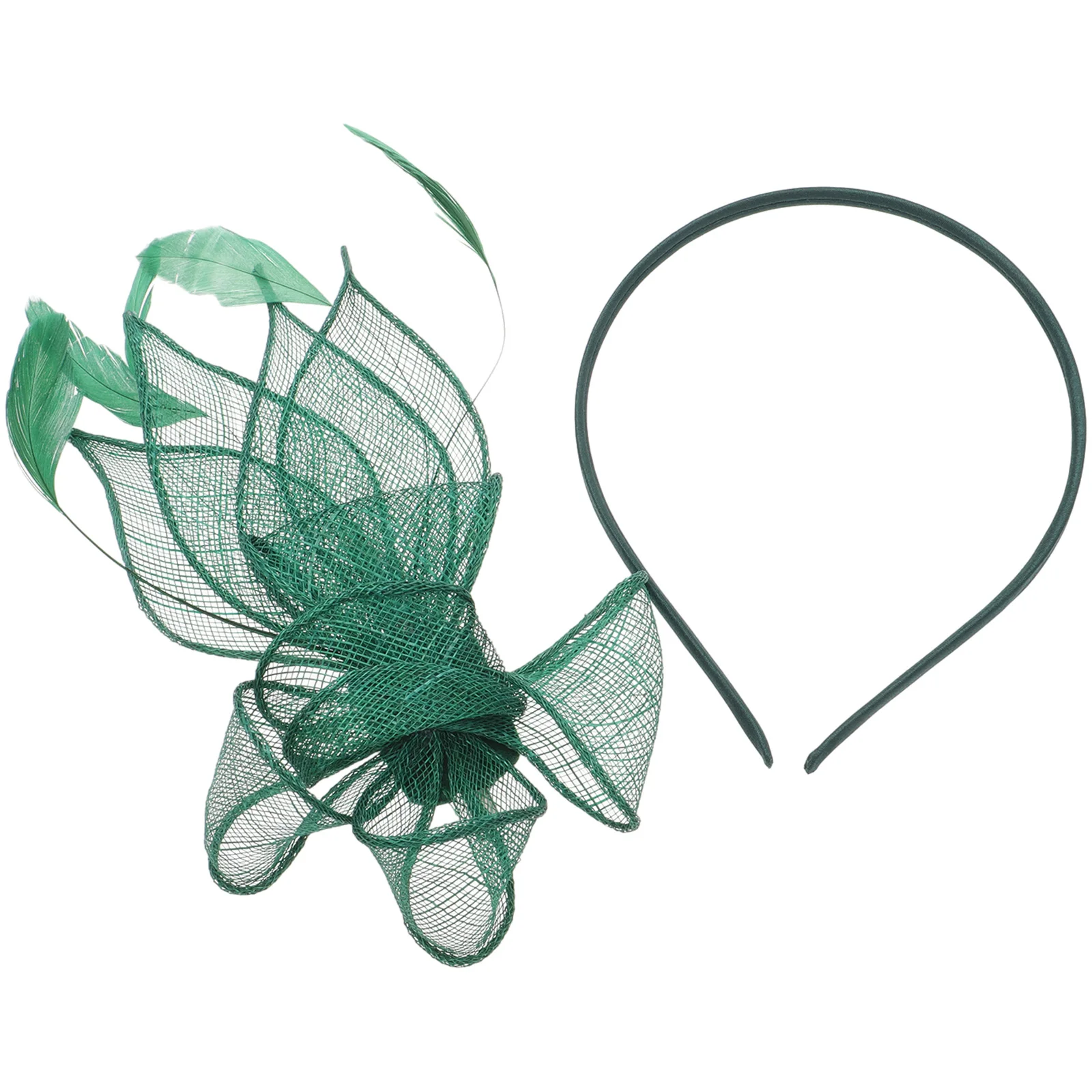 

Vintage Fascinator Hats Hair Clip for Women Navy Tea Party Headband Formal Outfit Accessory Special Occasions