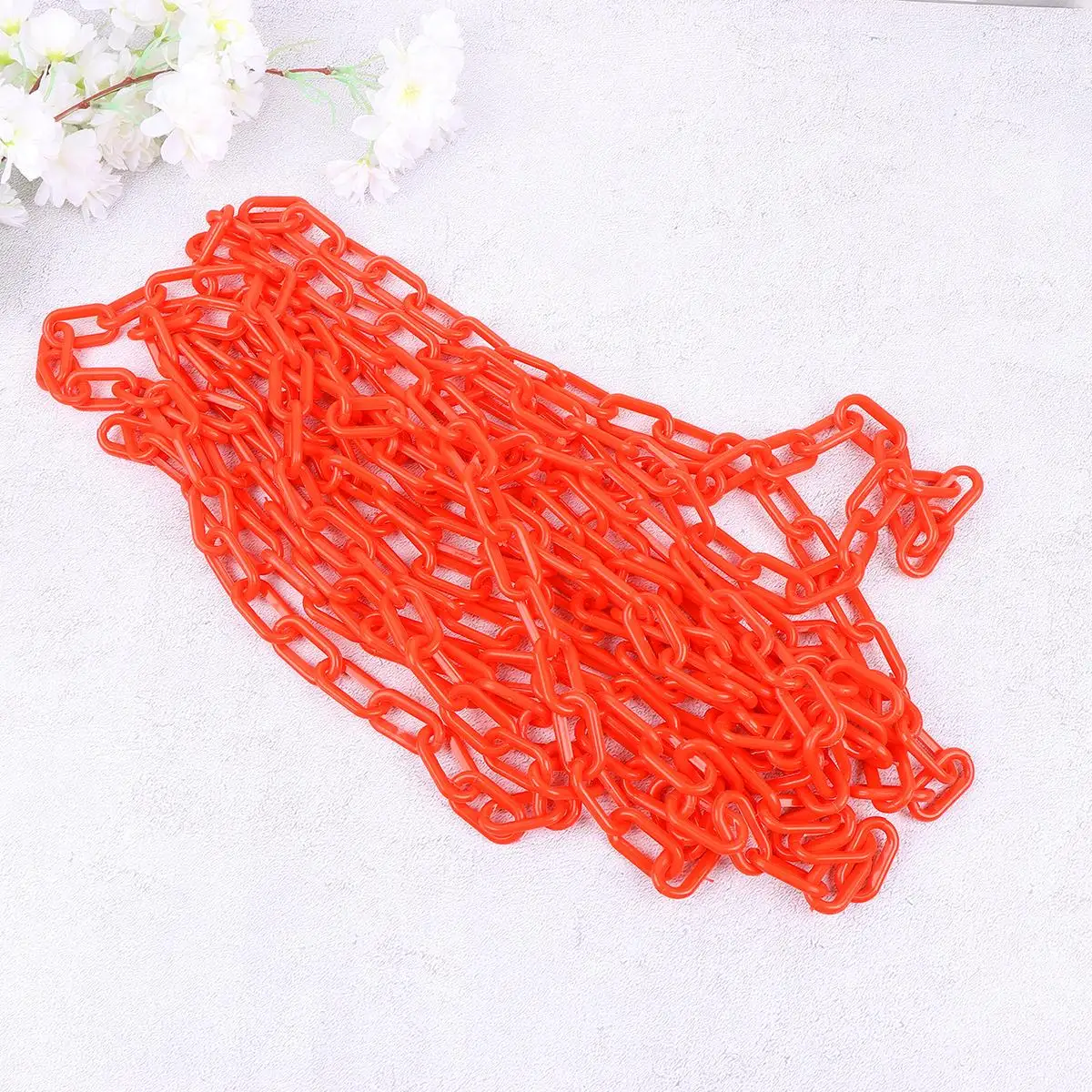 

Barrier Secure Link Cone Belts Kunststoffkette Absperrung The Chain Plastic Chains Caution