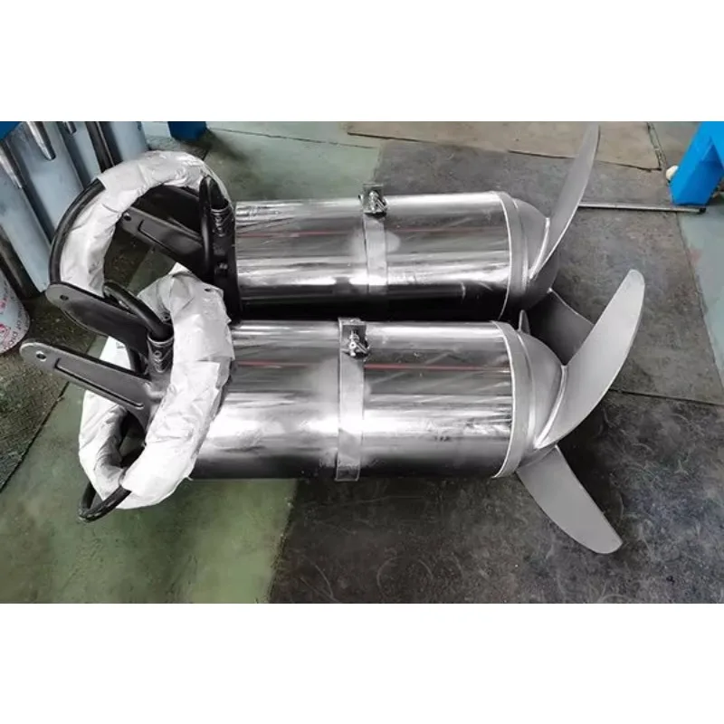 3 kW Tauchmischer, Hochgeschwindigkeits-Festflüssigkeitsmischer, Abwasserbehandlungsanlage