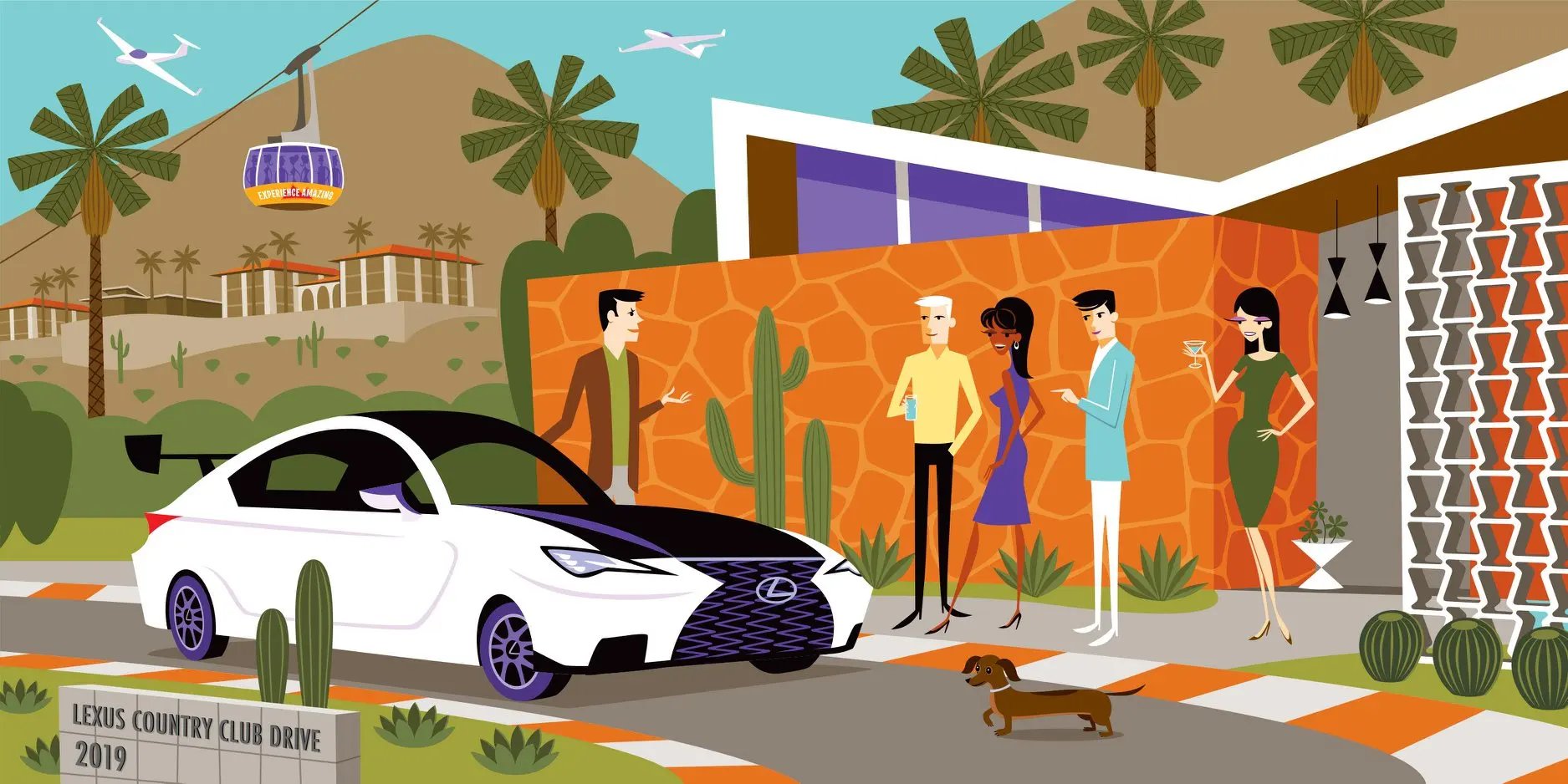 

Josh Agle Shag Art Canvas Poster for Living Room Decoration Home Wall Decor Decorative Picture