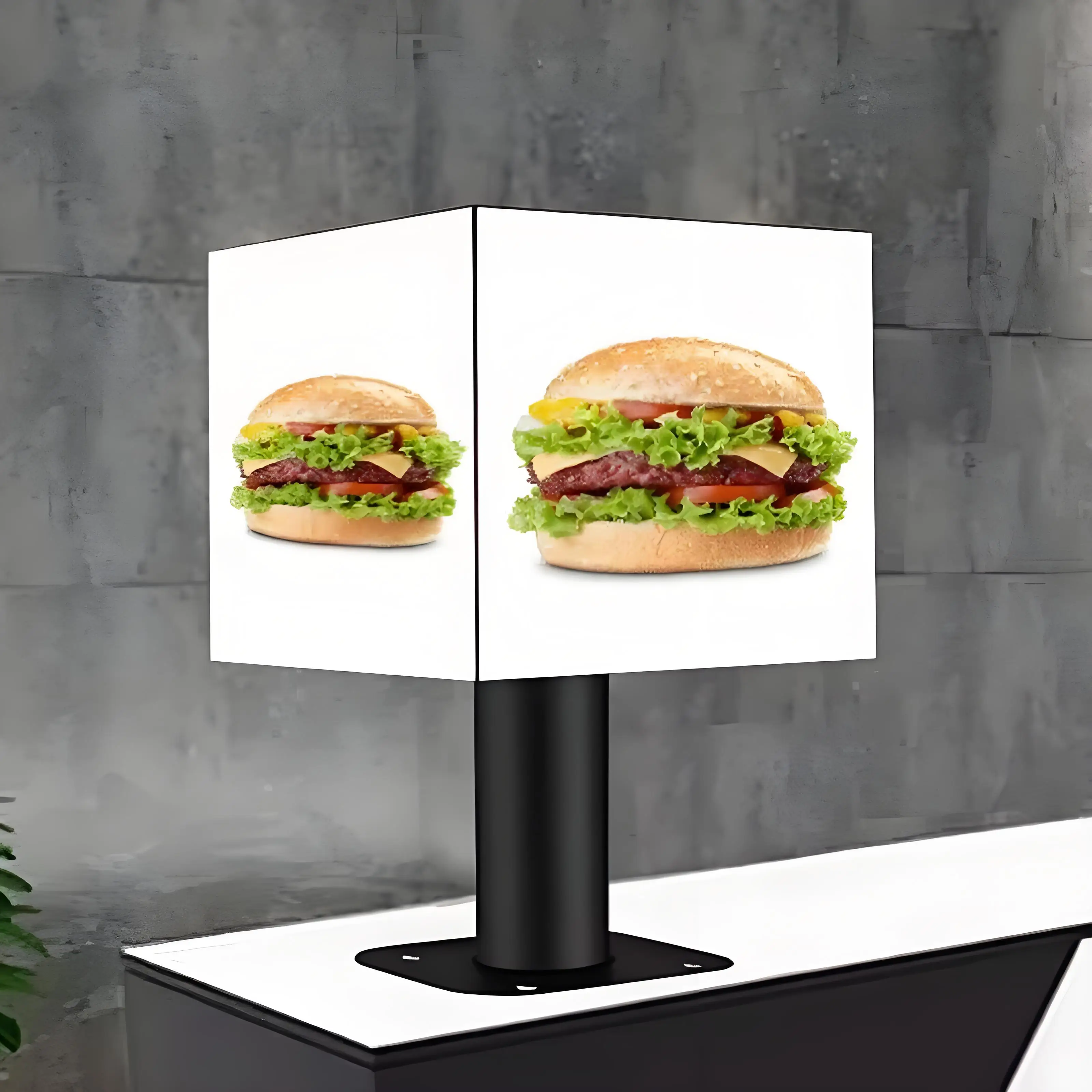 High Definition P2.604 Indoor Advertising Cube LED Display Screen Customizable Sizes