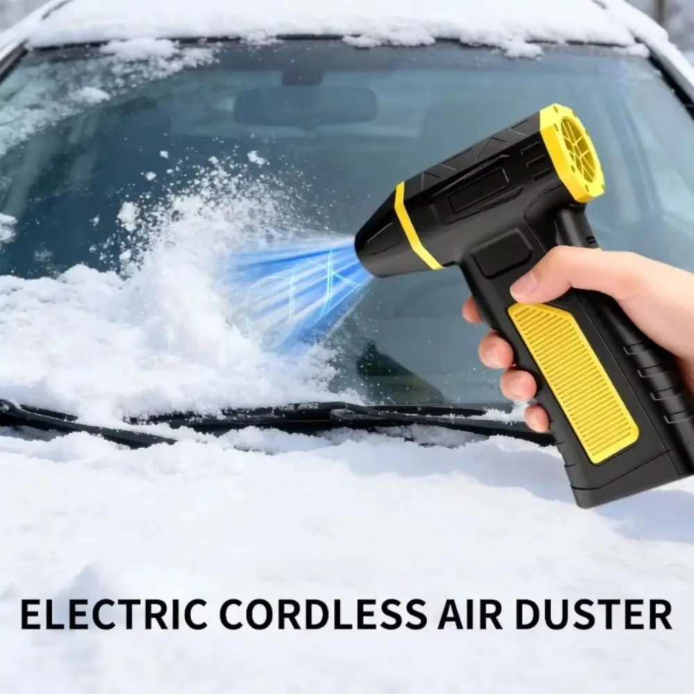 

Adjustable Speed Mini Turbo Jet Fan Safety Hammer Design Powerful Airflow Electric Air Duster Handheld Rechargeable