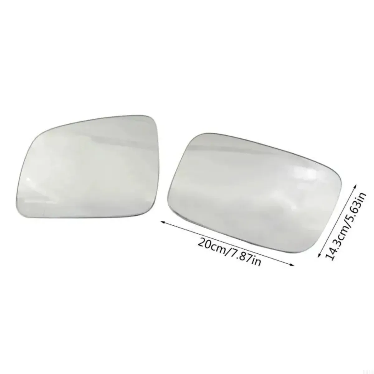 For VW Transporter T5 2003-2010 Clear High‑Transparency Wide View Side Mirror Glass Left/Right Side Mirror Heated Door Mirror