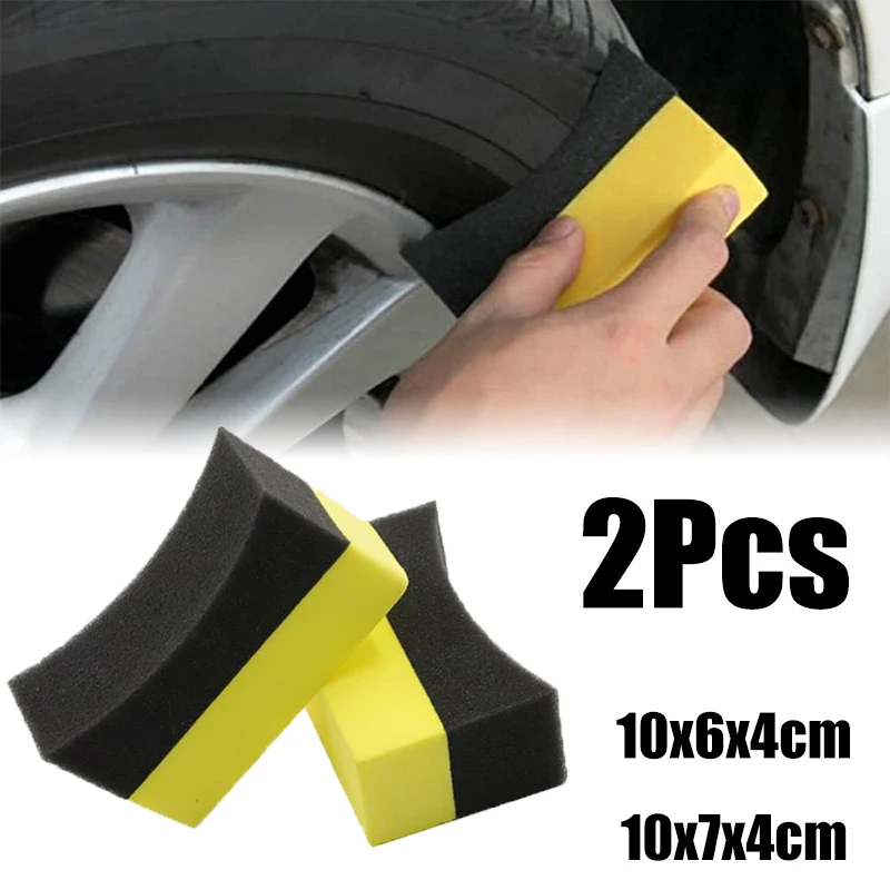 

1Pcs Car Wheel Cleaning Sponge Tire Wash Wiper Water Suction Sponge Pad Wax Polishing Tyre Brushes Tools Car Wash Accessories