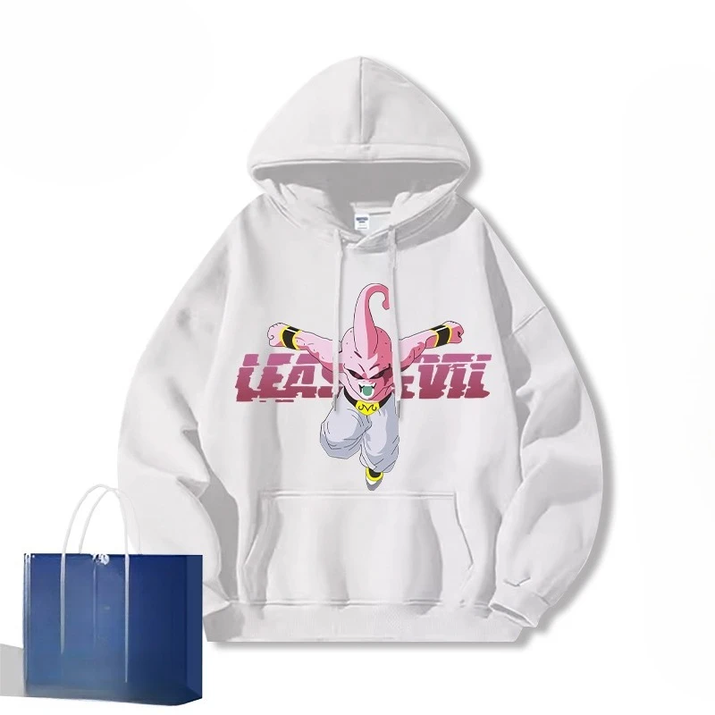 Bandai unisex katoenen hoodie met uniek printontwerp heren dames casual sweatshirt comfortabele streetwear top