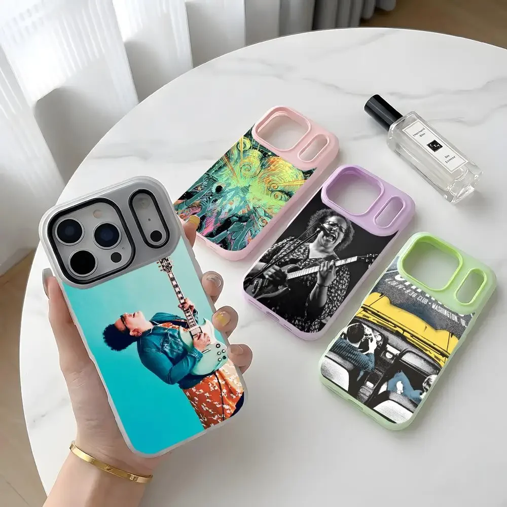 Capa de Celular A-Alabama Shakes Jelly Dupla Camada Antichoque para iPhone 17 16 15 14 13 12ProMax