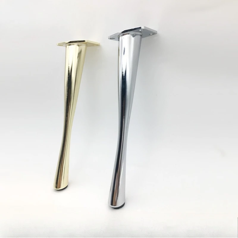 

2 шт. современные цинковые наклонные ножки золотого и серебряного цвета, диван-шкаф, кофейный бар