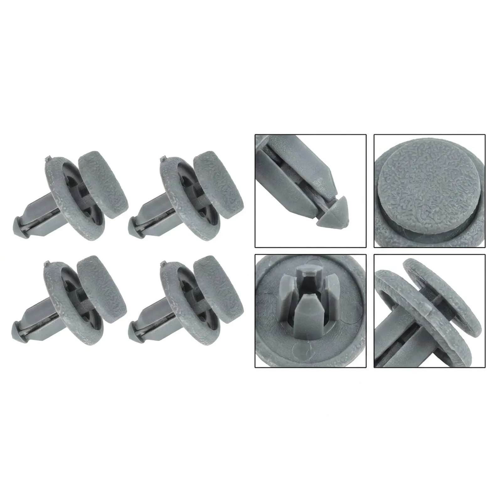 Gray Shelf Clips For Nissan Juke for f15 Parcel Parts Plastic Rear Replacement Retaining 4pcs 799161KA3A Accessory