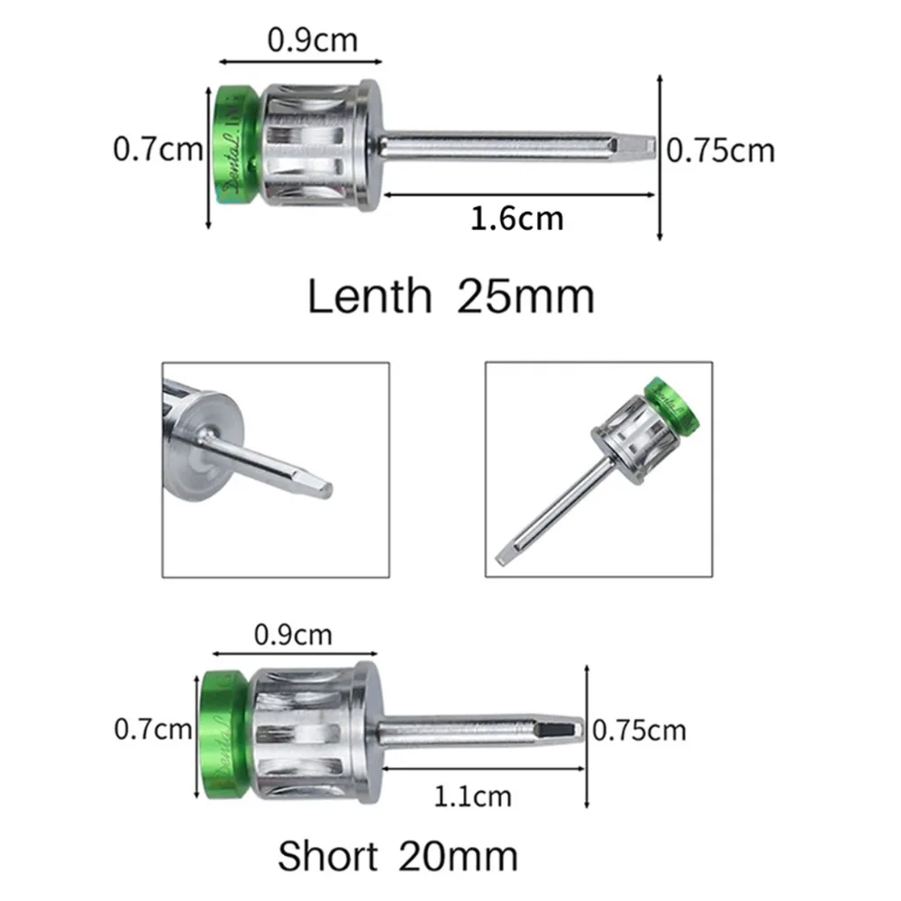 زرع الأسنان مفك مسامير 16 قطعة مفتاح العزم الملونة السقاطة 10-70NCM العالمي أدوات ترميم عدة أدوات إصلاح طب الأسنان #5