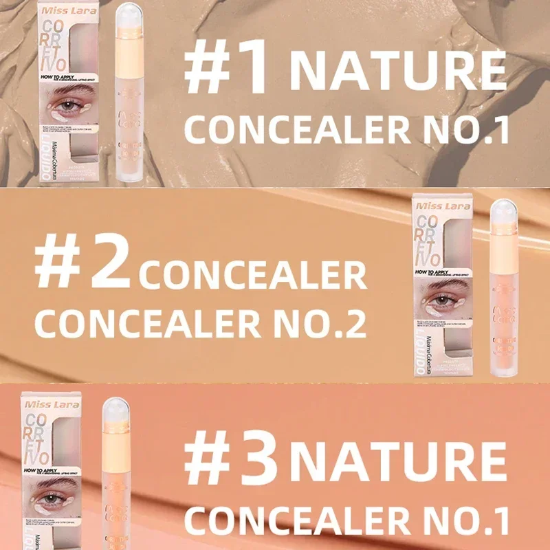 3Colors Face Bronzers Concealer Sponge Pen Liquid Dark Circles Corrector Nose Shadow Contour Concealers Stick Cosmetic Makeup