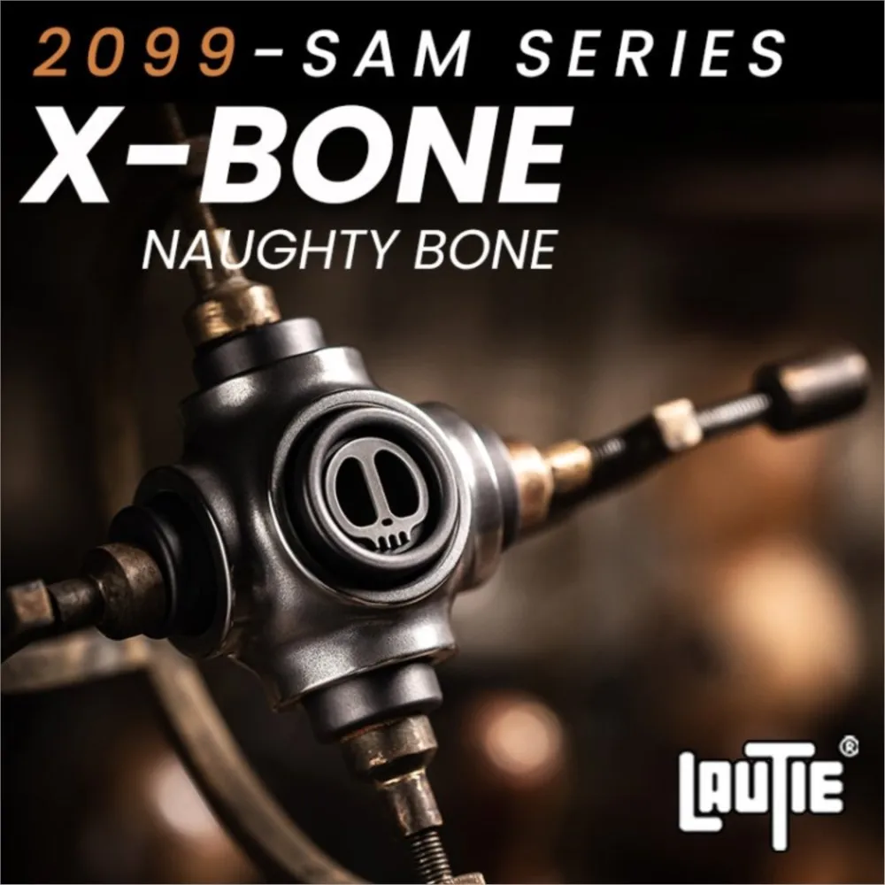 LAUTIE X Bone Fidget Spinner Naughty Bone 2099 Series Metal Fidget Toys For Adults Cool EDCGadgets Edc Spinner